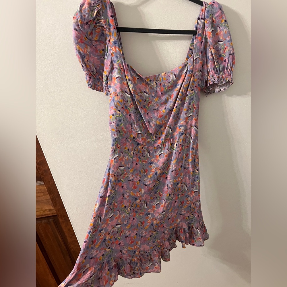 Oliviaceous Lilac Floral Dress